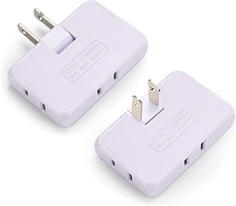 rotating plug in wall adapter